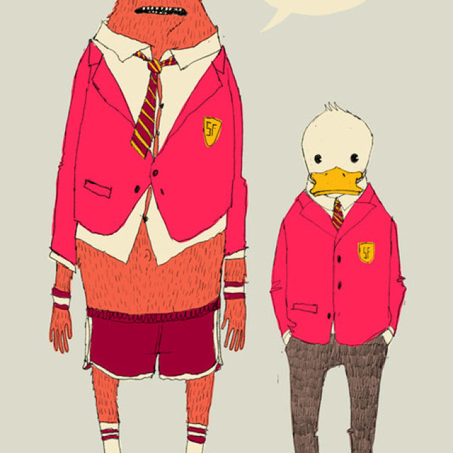 Yarbleck | Prep School Monster and Slick Duck by Somefield!